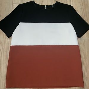 Forever 21 color block blouse